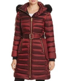 Limefield Fur Trim Hooded Puffer Coat by Burberry at Bloomingdales